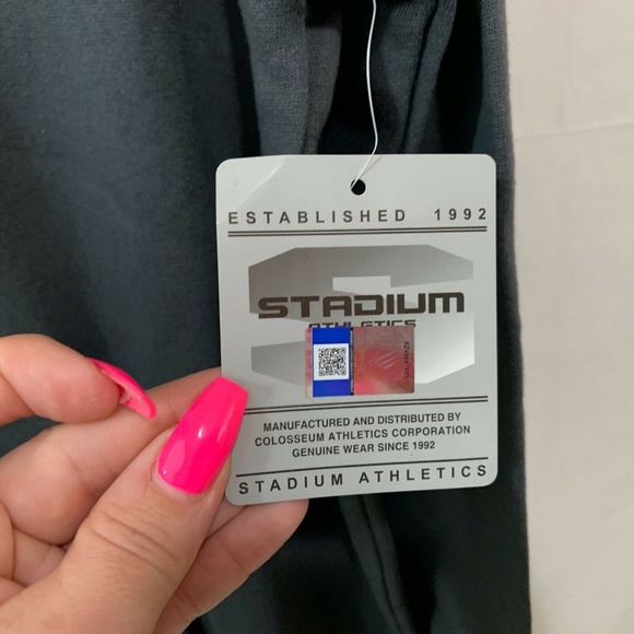 StadiumAthletics Men NWT Embroidered West Virginia Mountaineers Campus Hoodie XL - Picture 5 of 6